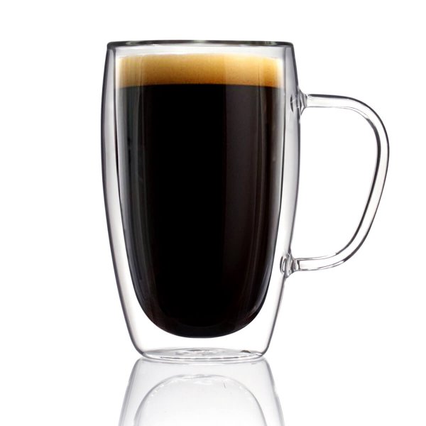 15 oz Double Wall Handled Glasses - Image 2