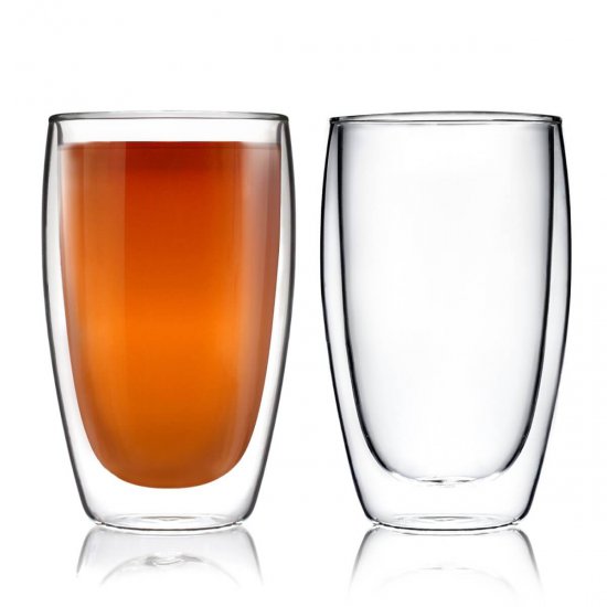 Double Walled 15 oz Glasses