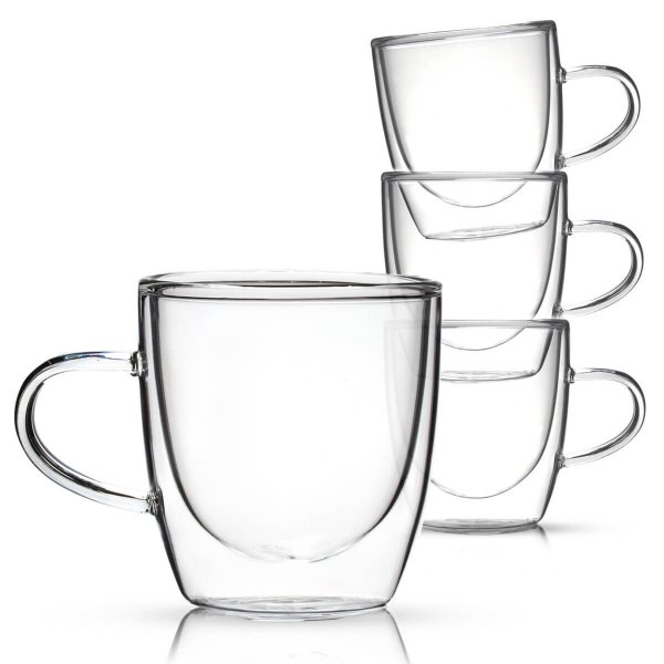 5 oz Double Walled Glass with Handle - Image 2