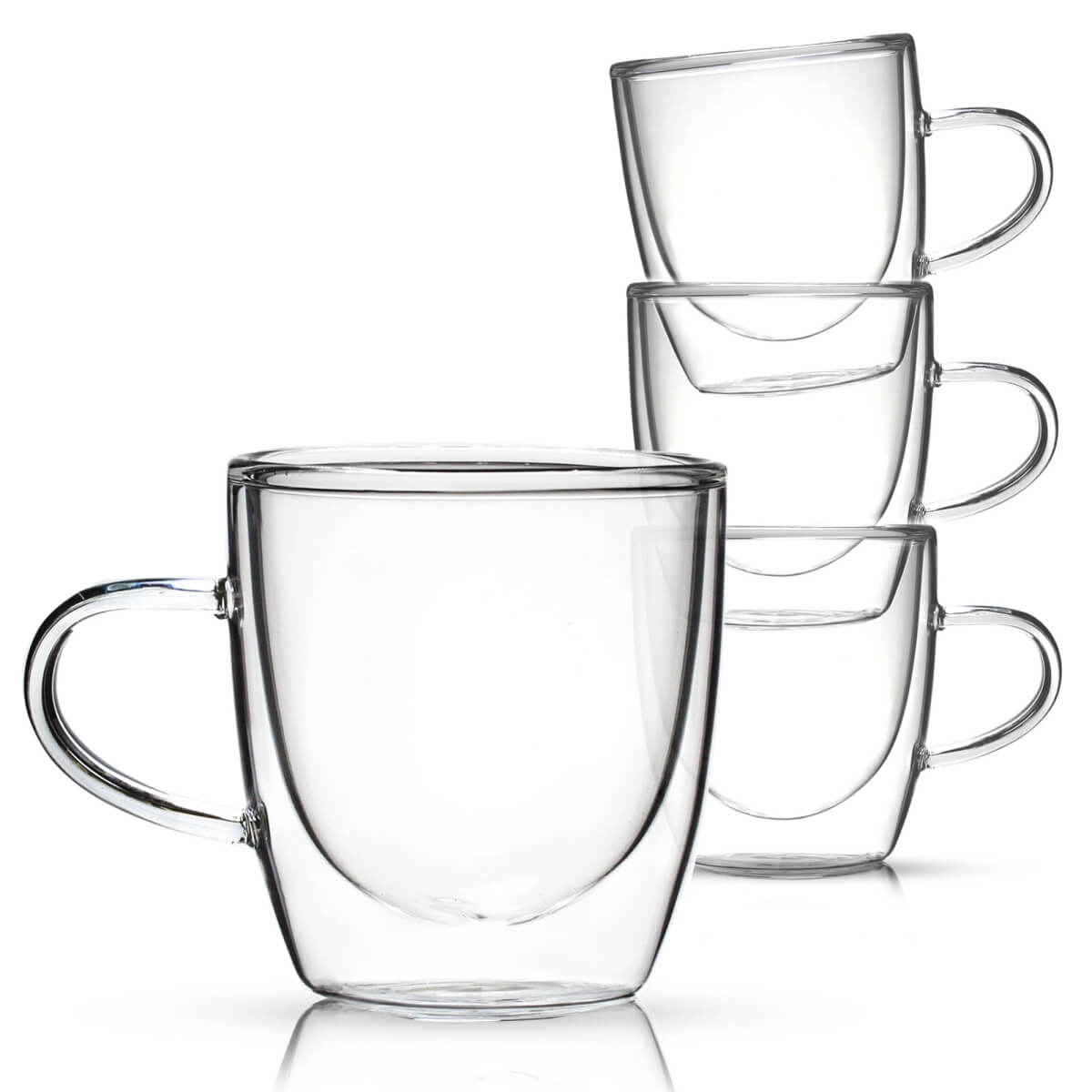 5 oz Double Walled Glass with Handle - Kitchables