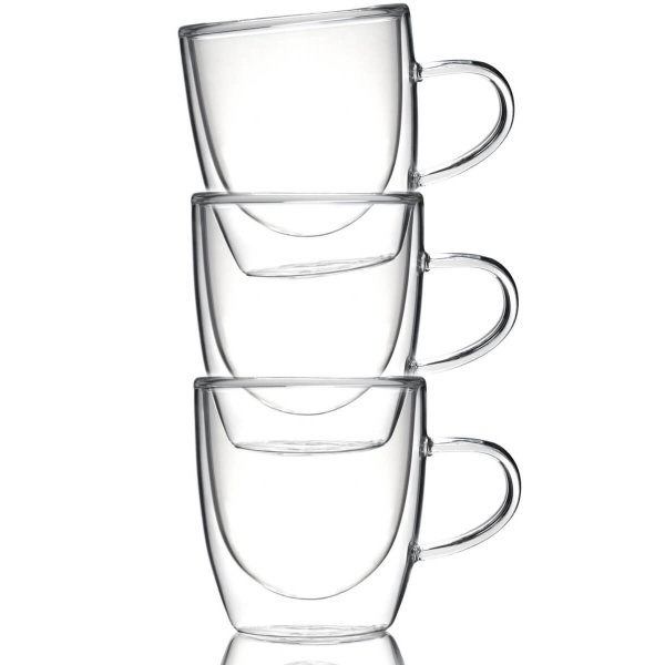 5 oz Double Walled Glass with Handle - Image 6