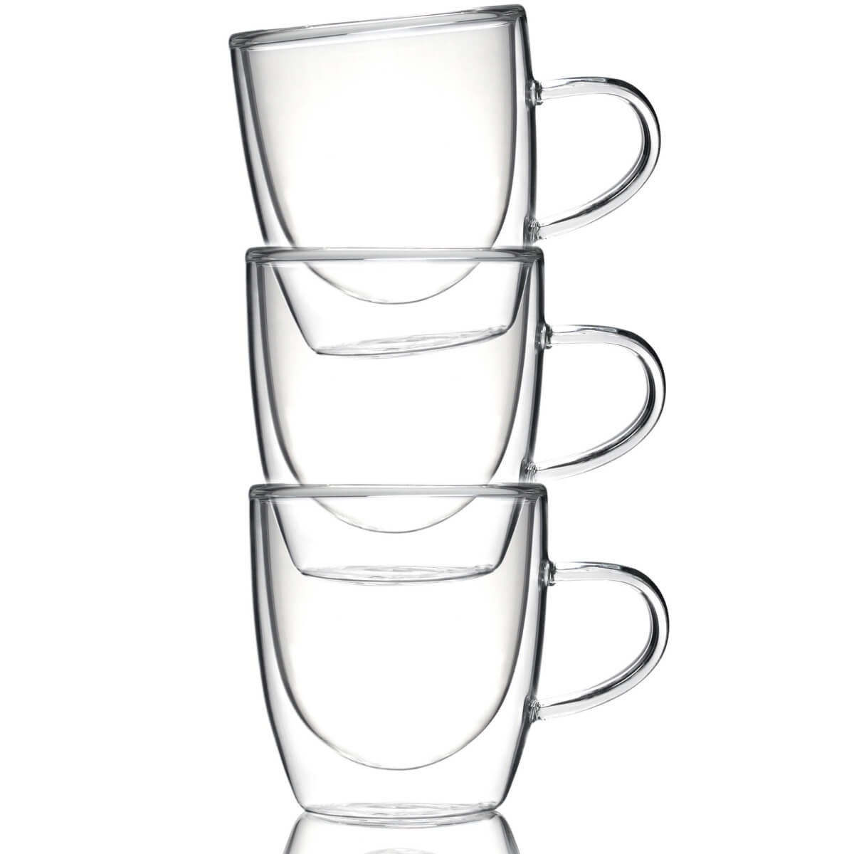 Finum Double Wall Glass Cup, 5 oz.