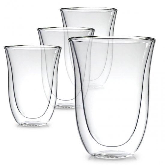 Double Walled Latte Glasses, 7.5oz