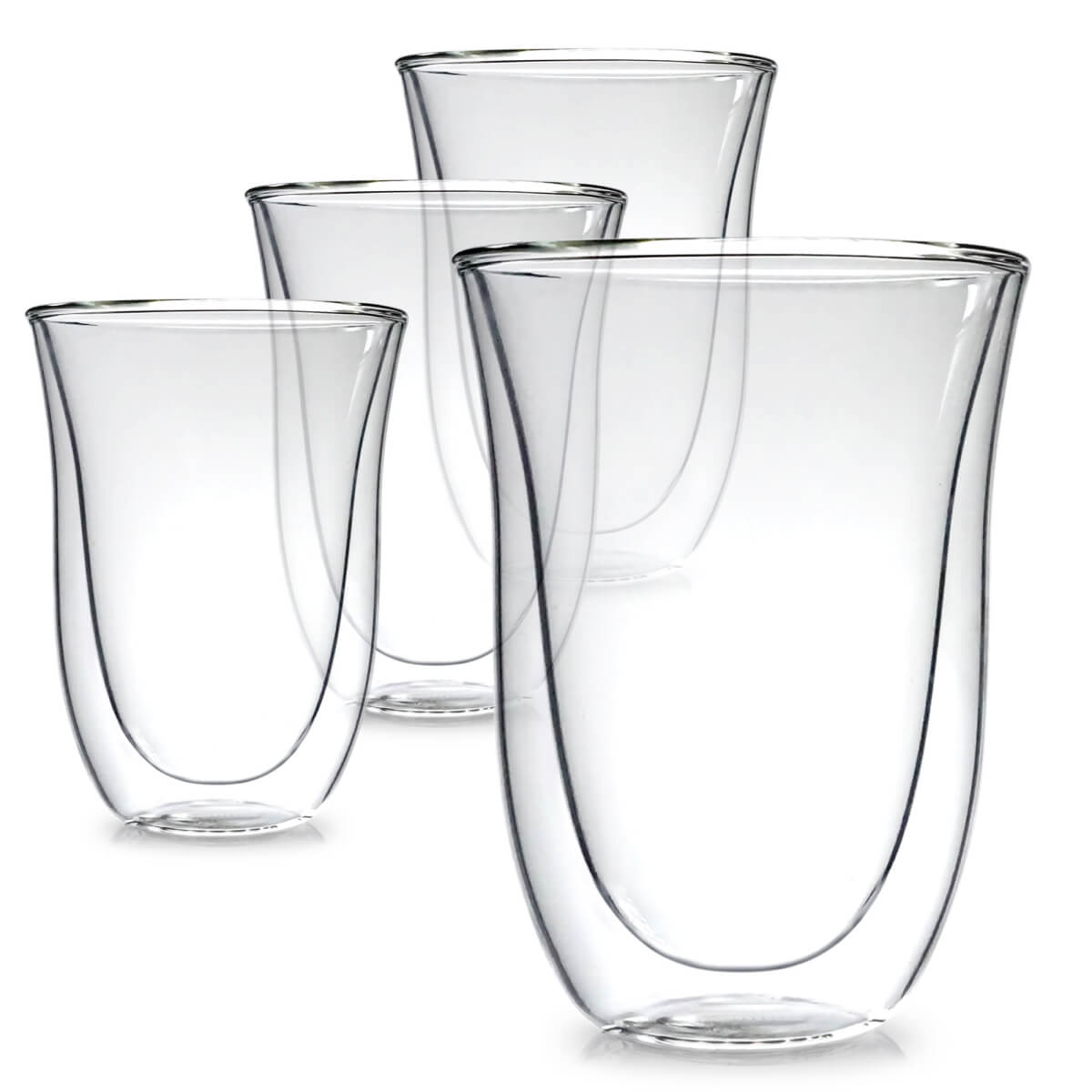 12 oz Double Walled Glasses - Kitchables