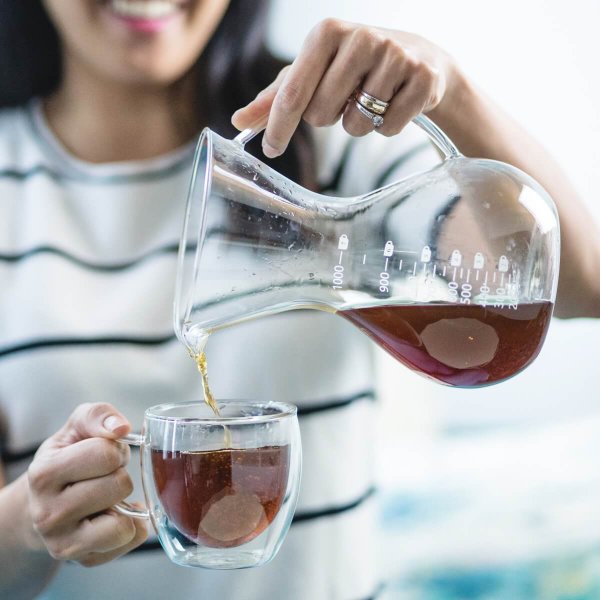 8 oz Double Walled Glasses with Handle - Image 5