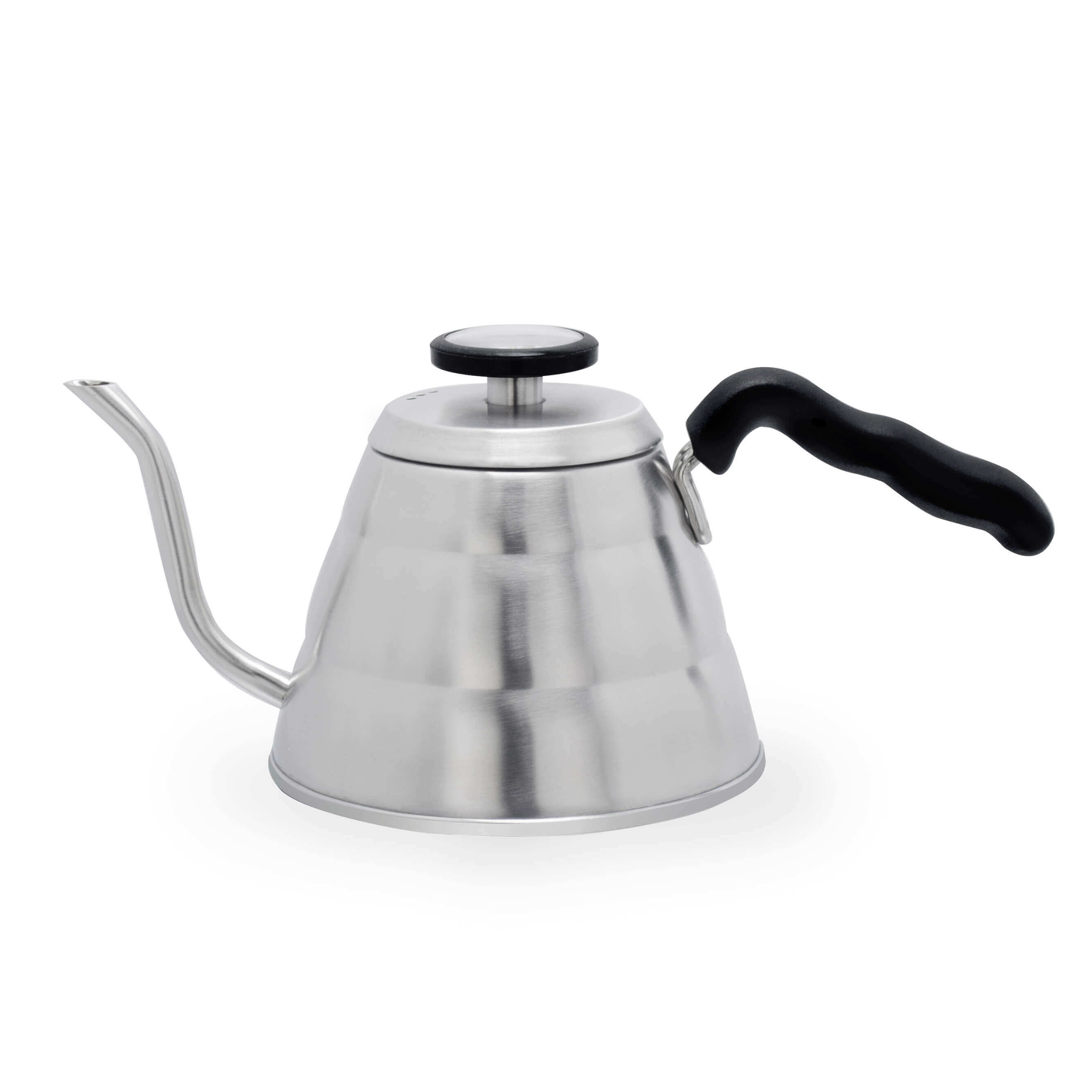 1L/1.2L Stainless Steel Coffee Kettle with Thermometer, Gooseneck Thin  Spout for Hand Drip Pour Over Coffee Tea Pot Teapot - AliExpress